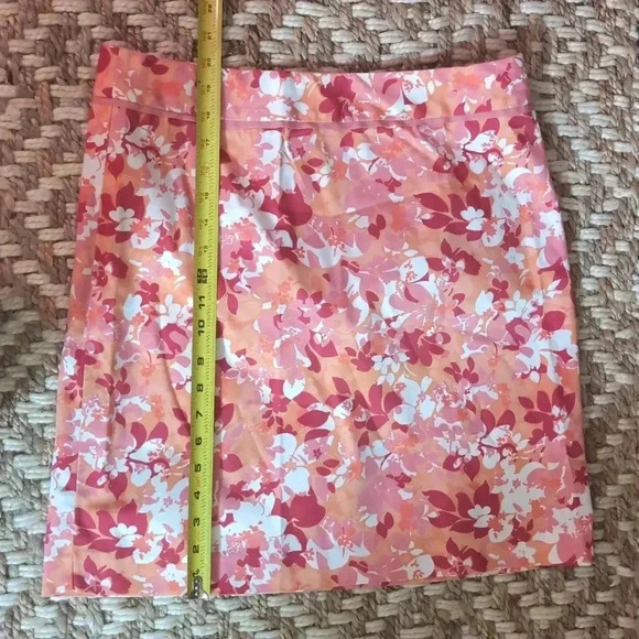 Geoffrey Beene Sport Cotton Floral Skirt - Picture 5 of 5